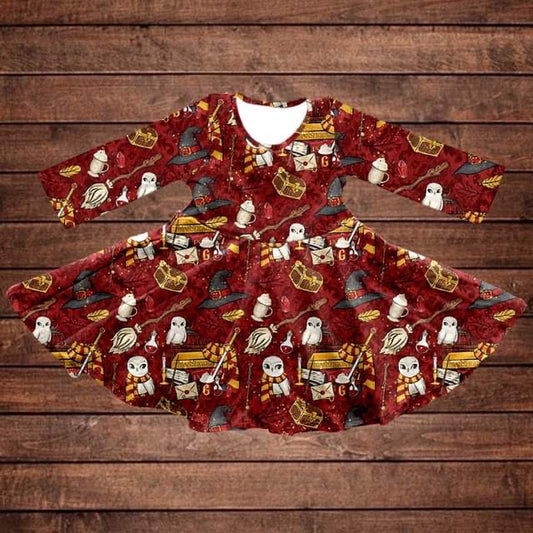 Snuggle this Muggle Large Twirl Dress