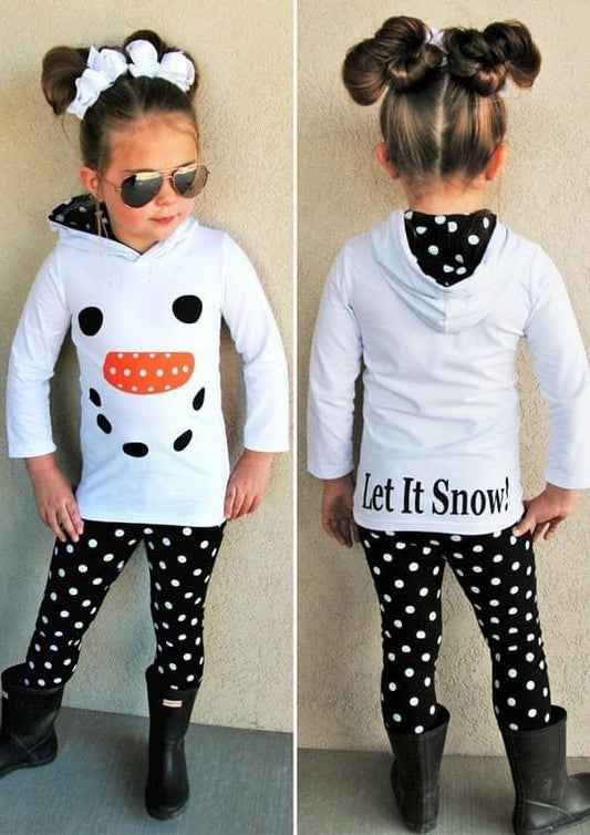 Let It Snow Hoodie Set