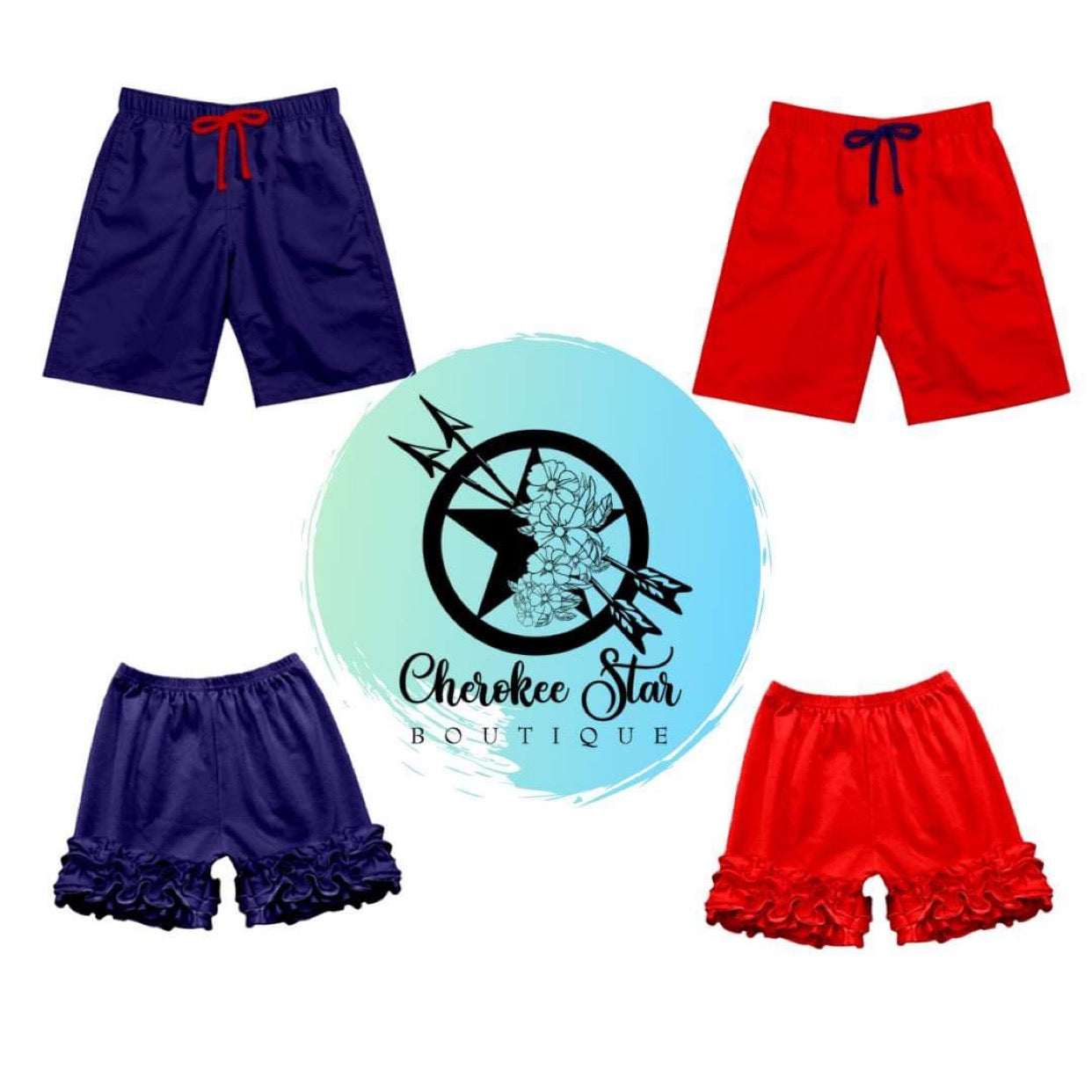 4th of July Boy's Shorts