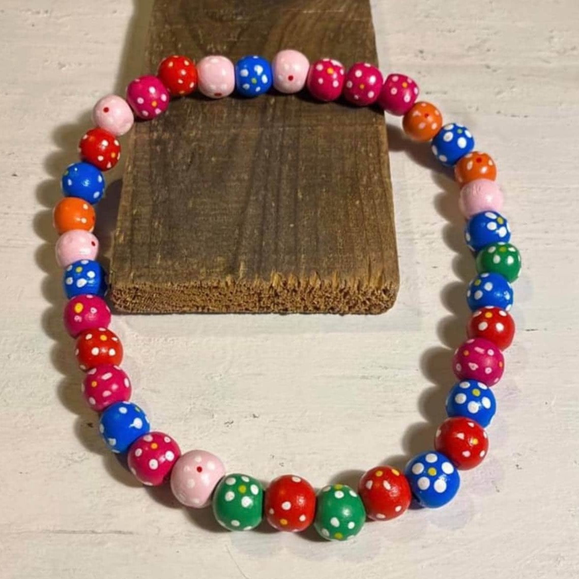 Wooden Bead Necklace